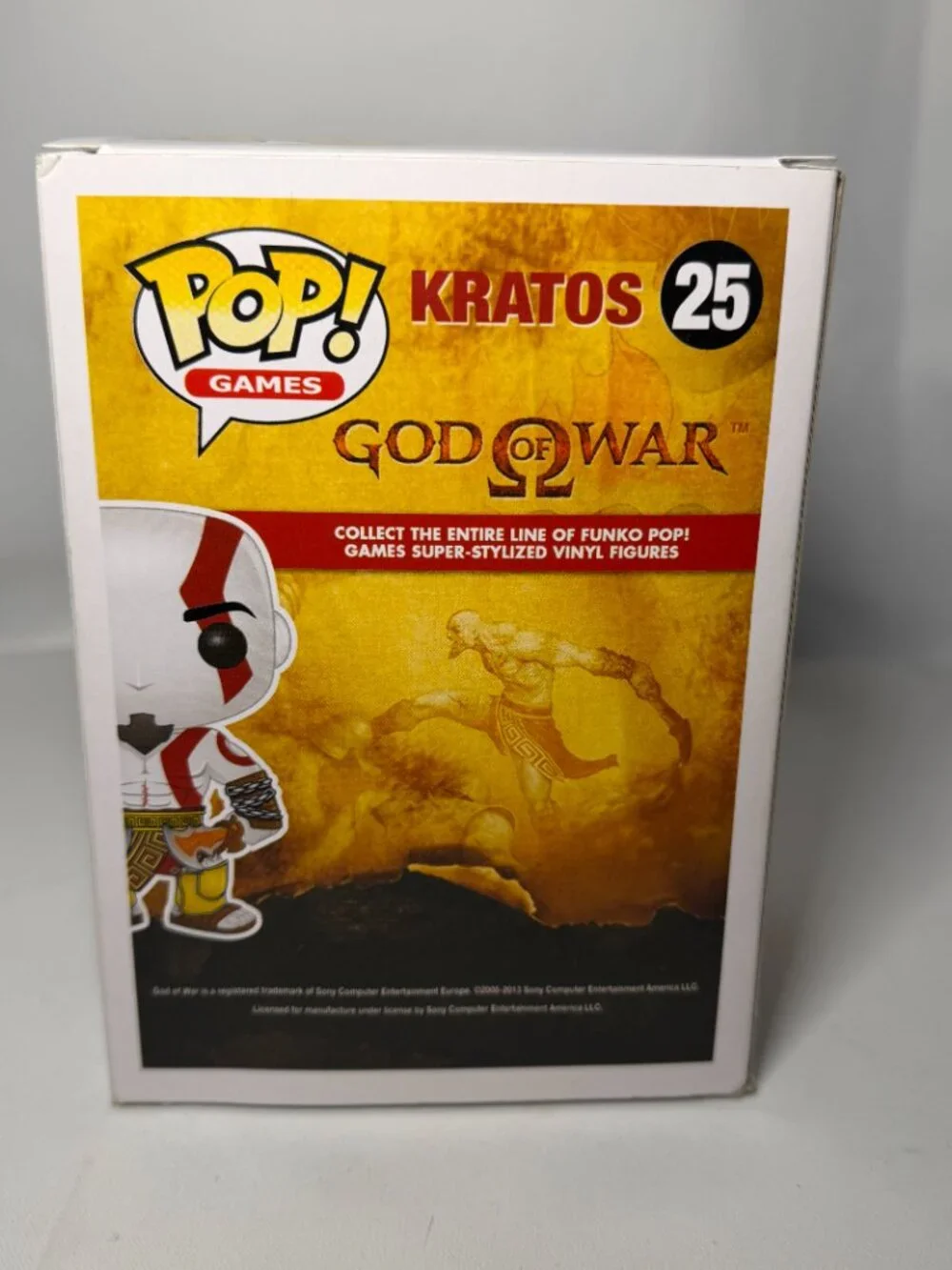Funko Pop! Games God of War #25 Kratos Vinyl Figure Gamestop Exclusive Black GUC